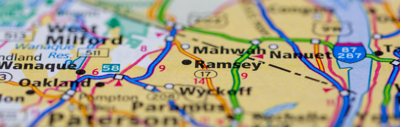 Ramsey NJ map